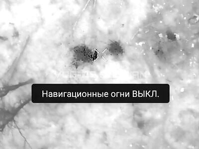 3 Mins Of Night Time Drone Ops On Ukrope 