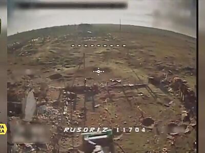 Invader torn to pieces