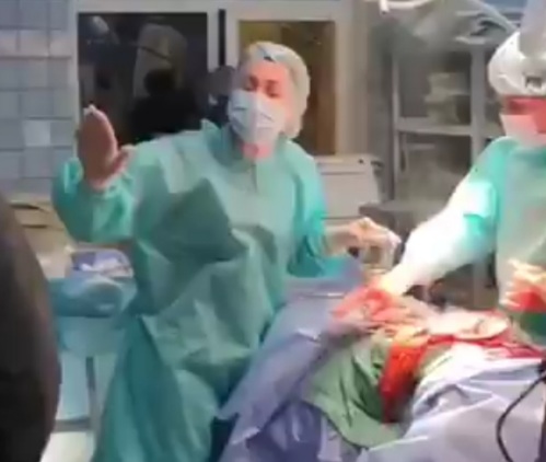 Russian missile hits Ukrainian hospital during operation