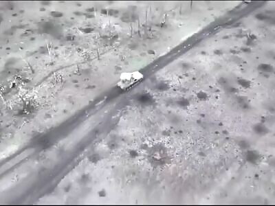 Beautiful destruction of russian tank 