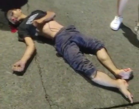 Depressed young man commit suicide by jumping from balcony 