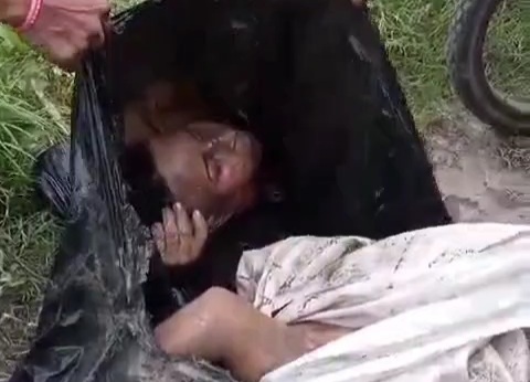 DEAD BODY DISMEMBERED INTO PIECES BAGED AND DUMPED IN CEMETERY 