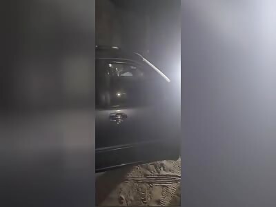 Murdered, his brains were blown out.