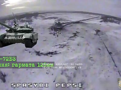 Talking about blowing up Russian tanks