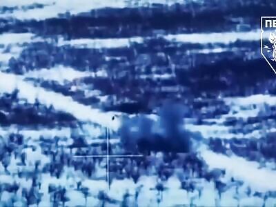 Not only Russian tanks can explode beautifully 