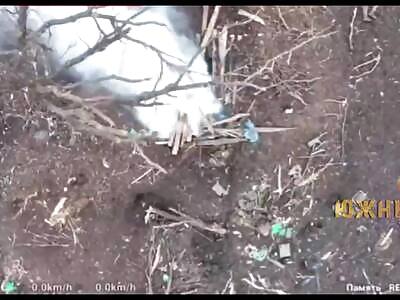 Russian drone killing ukrops 