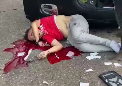 Horrific deadly big truck crash 