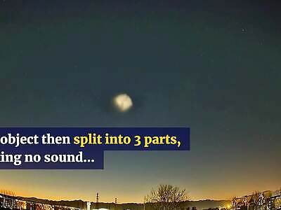 UFO Spotted in Beijing 