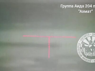 Chechen sniper hits 2 Ukrainians 