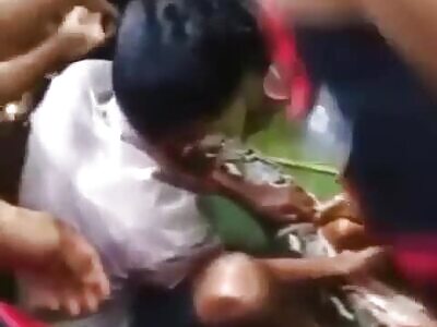 WHOA: Man Eaten by Anaconda