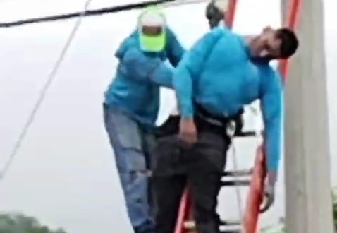 ELECTRICAL COMPANY Worker DIED after RECEIVING A STRONG SHOCK