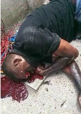 Horrible death, man was blown up while trying to install air condition