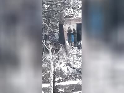 Russians were baked by FPV inside the building