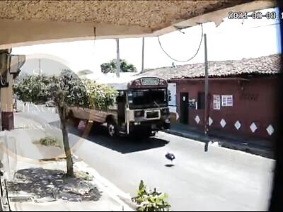 DANG: Delivery Driver Crushed by a Bus