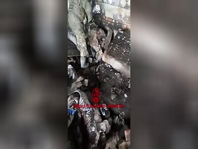 Dead Ukrainians after battle 