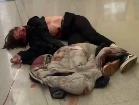 Russian young man threw himself under a train 