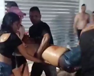 Victim of sicario attack transported to hospital 