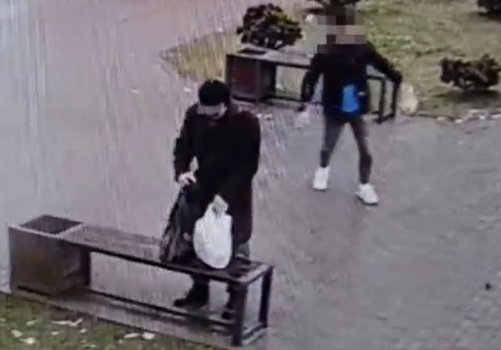 Belarus, a 31-year-man kicked a pensioner in the back.