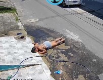 SHE DEAD? Hot Chick Washing Side Walk Fail