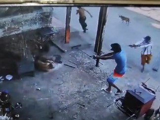 Murdered at the Tire Shop...