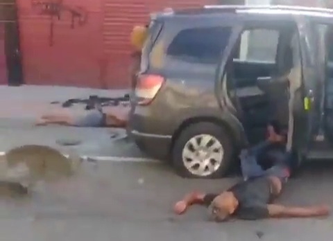 Two Armed criminals killed by police 