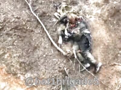 Soldier Becomes food for the Ukrainian Wildlife 