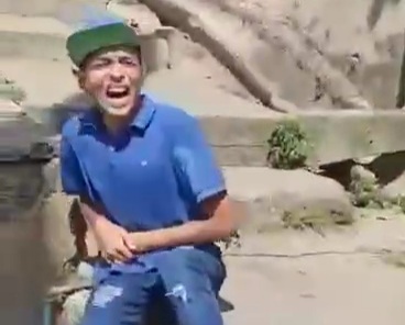 [CACARAS VENEZUELA]Thief gets shoot in both hands 