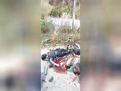 Myanmar military convoy ambushed by pdf forces