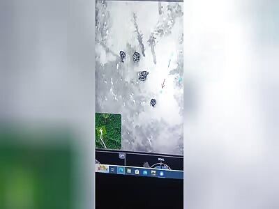 Drone woke up the sleeping Russians