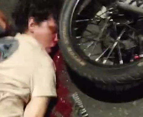 two dead after collision due to fleeing from traffic police 