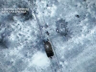 One drone neutralized a group of Russians