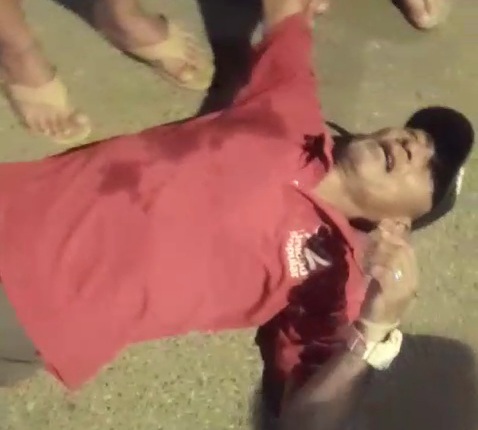 Guayaquil Ecuador, Old man shoot by sicario 