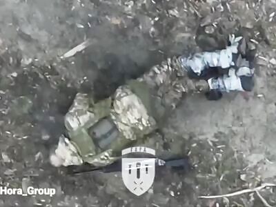 Brutal liquidation of Russian invader