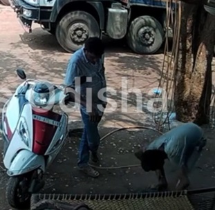 Worker Killed Instantly While Filling Up Tire.