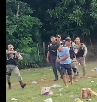 the man cruelly beaten by the police