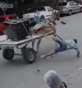 Knocked out of the Brazilian Carriage