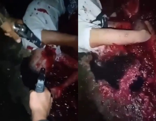 Traffickers Blow Rivals Brain Off.