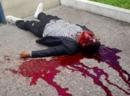 One dead after shooting during armed robbery of armored bank trunk 