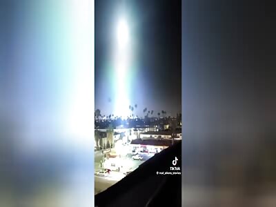 Strange Lightning UFO