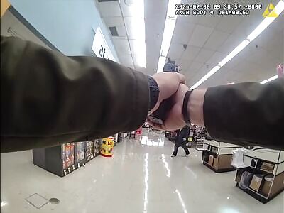 Los Angeles cops shoot man armed with machete at Lancaster