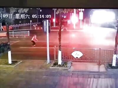 Her husband disappeared in front of her eyes