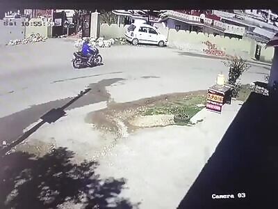 DAMN: Biker Ragdolled.