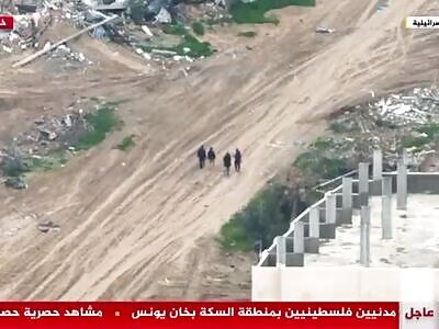 Israeli military UCAV strikes murdered 4 Palestinian civilians in Gaza