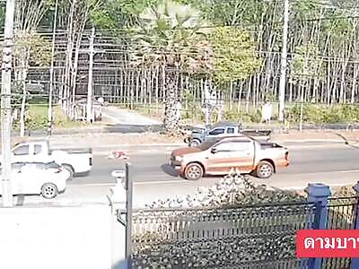 Woman Ejected through Windshield (CCTV & Aftermath).