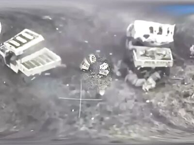 Russians are being killed in golf carts