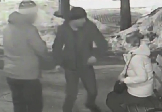 bastard knocked out a 45-year-old woman and stole her bag