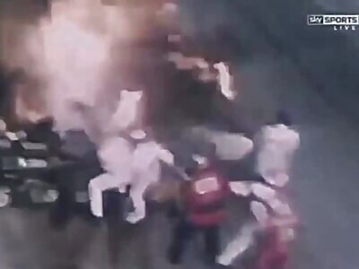 Compilation of F1, motorcycle, and nascar crashes