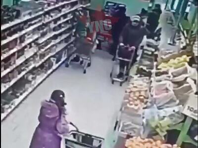 Granny Spits At Girl, And Then Gets Into Fight With Her Mother