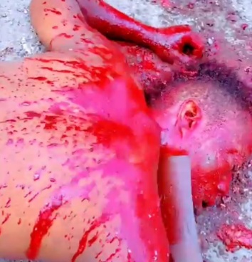 BLACK AXE GANG BUTCHER IN ACTION 