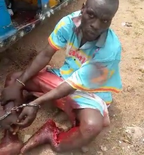 Two criminals injured and arrested by police 